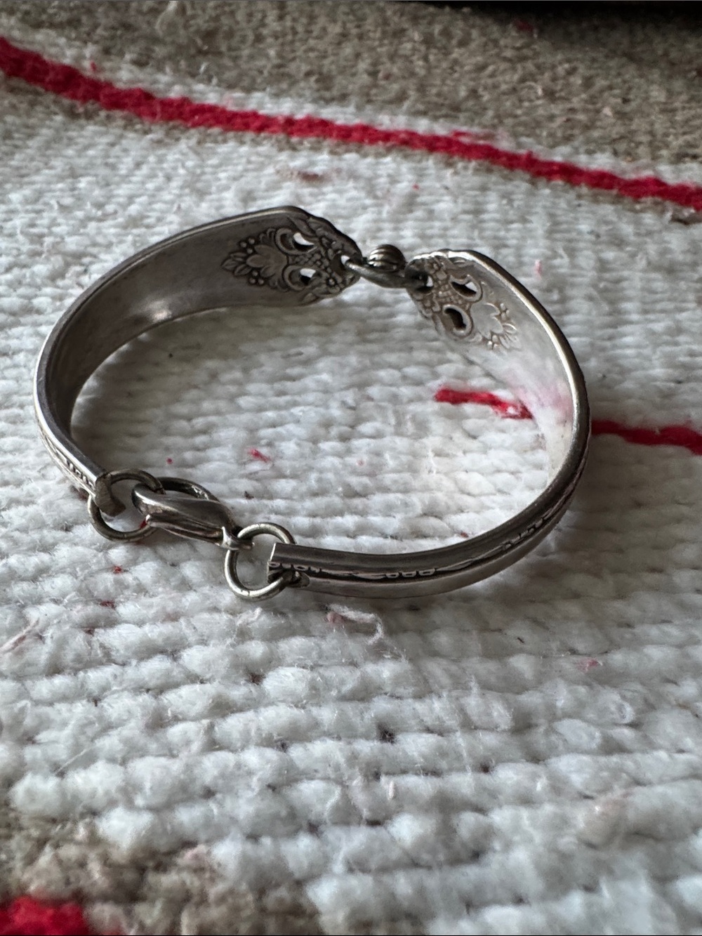 Vintage Silver Spoon Bracelet - Picture 4 of 9